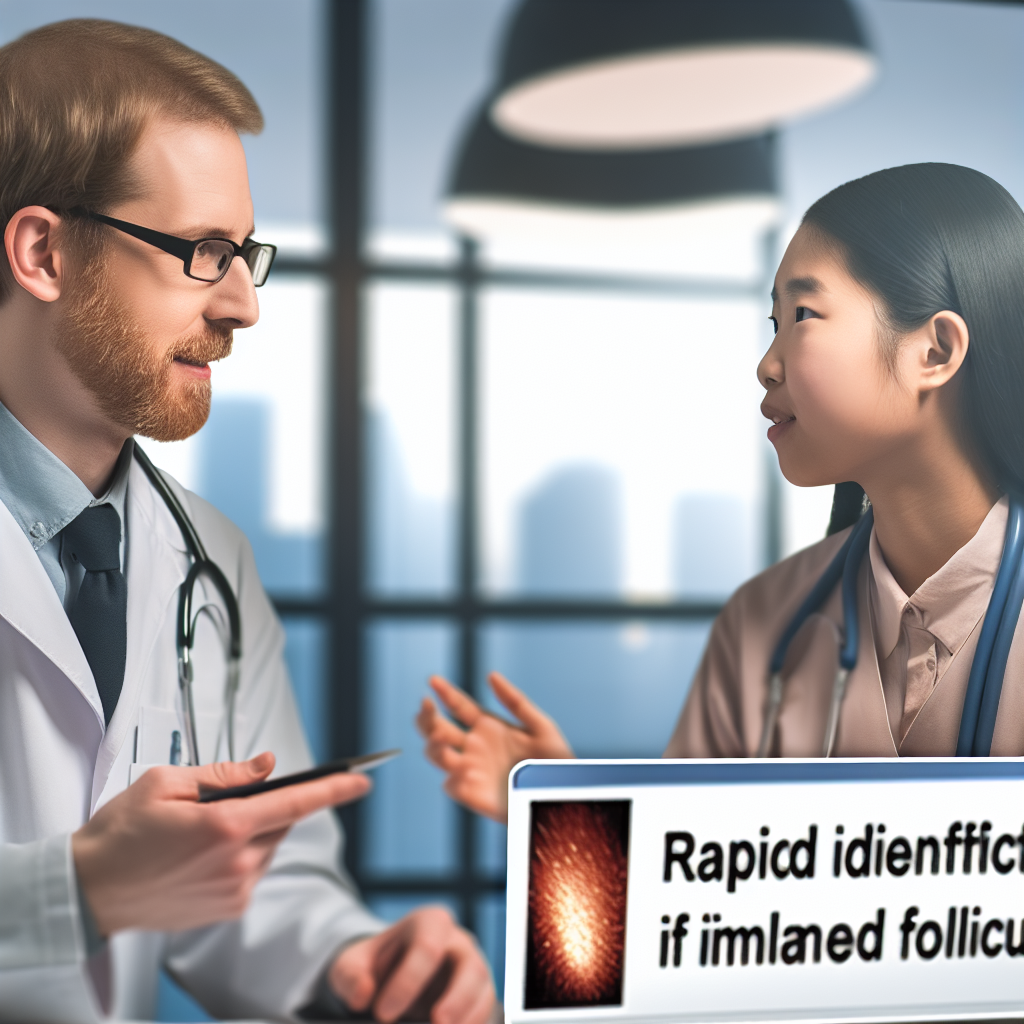 Como identificar rapidamente foliculite inflamada online?