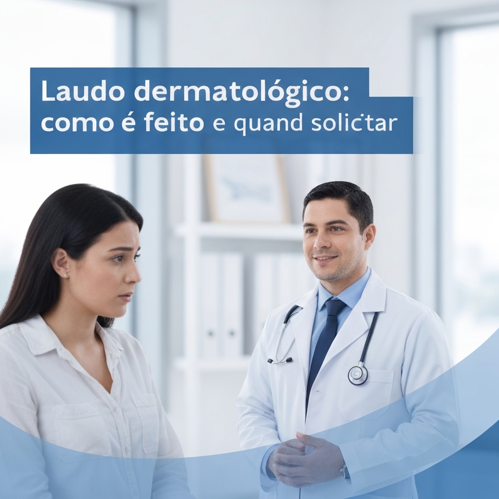 Laudo dermatológico: como é feito e quando solicitar