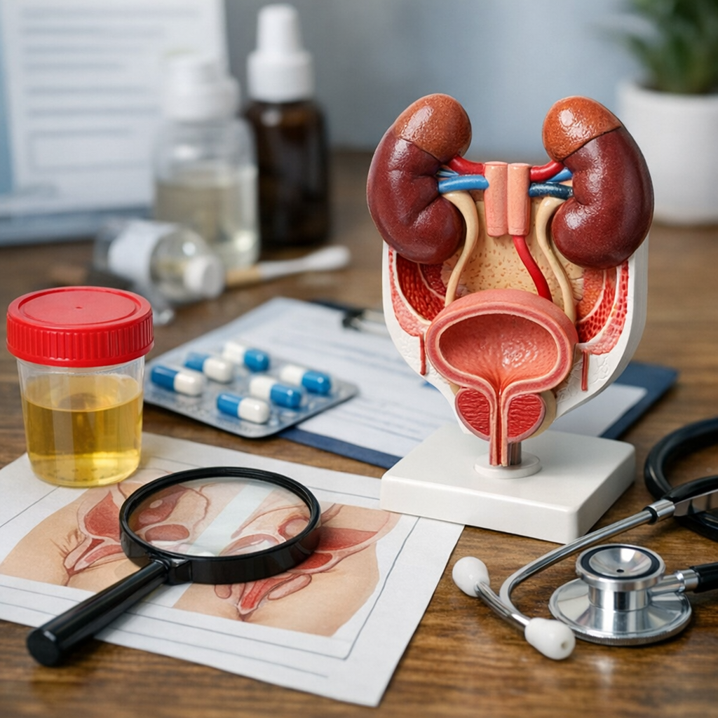 Illustration of Sintomas da Uretrite: Como Identificar e Quando Procurar Ajuda Médica